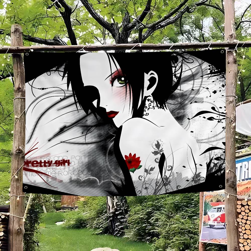 Commercial Printing Company - Nana Osaki Anime Hochwertige Druck-Werbeflagge Firmen-Partybanner