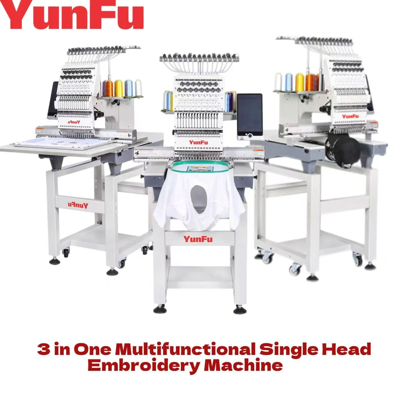 Embroidery Digitizing Software - Hochgeschwindigkeits-Stickmaschine mit Einzelkopf und Intelligenter Digitaler