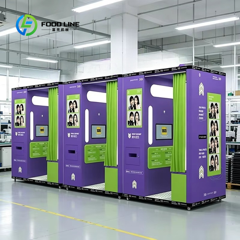 Commercial Photo Printing Kiosk - Maßgeschneiderte mobile münzbetriebene Fotobox mit hochauflösendem