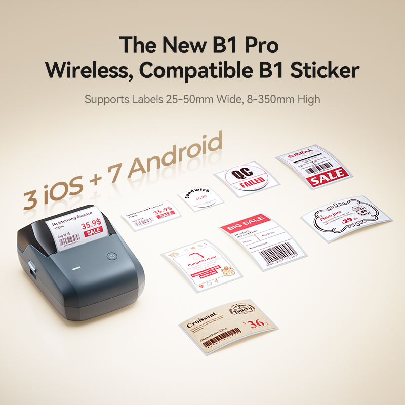 Niimbot B1/B1 Pro Tintenloser  – Commercial Printing Business Bewertung und Preis