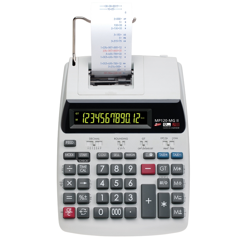 MP-120MG Geschäftsdruckrechner – Commercial Printing Calculator Bewertung und Preis
