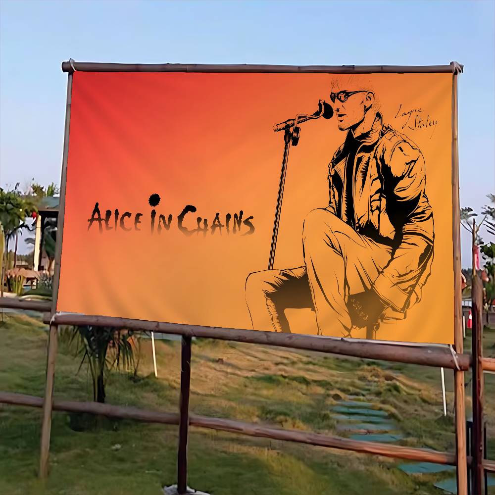 Retro-Musik Alice In Chains Ad – Commercial Printing Company Bewertung und Preis