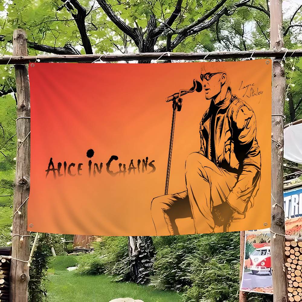 Retro-Musik Alice In Chains Ad – Commercial Printing Company Bewertung und Preis