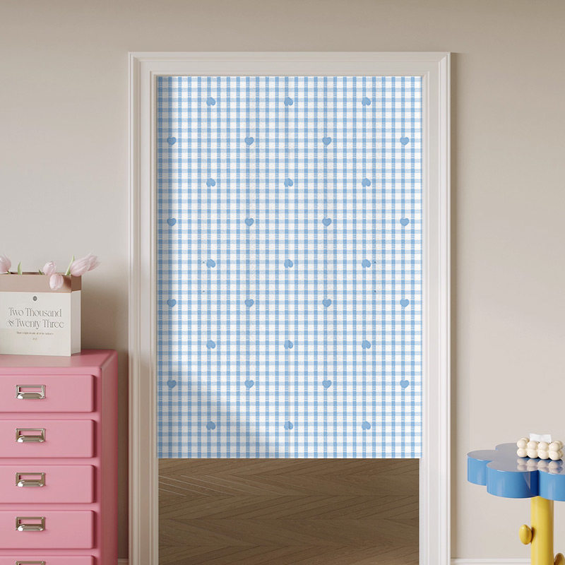 VIKAMA Hellblauer Gingham Nore – Commercial Printing Rates Bewertung und Preis