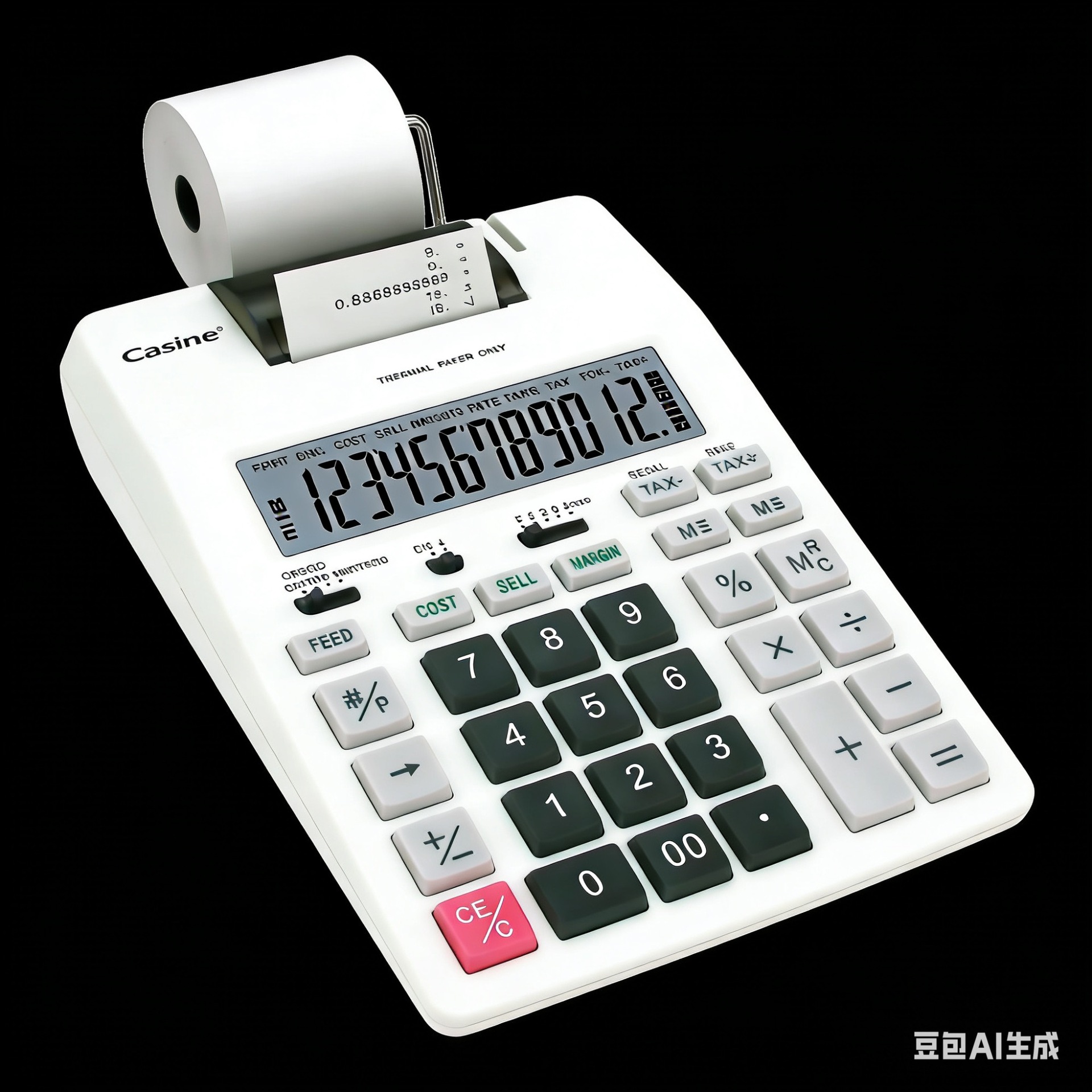 Büro-Taschenrechner mit Monoch – Commercial Printing Calculator Bewertung und Preis