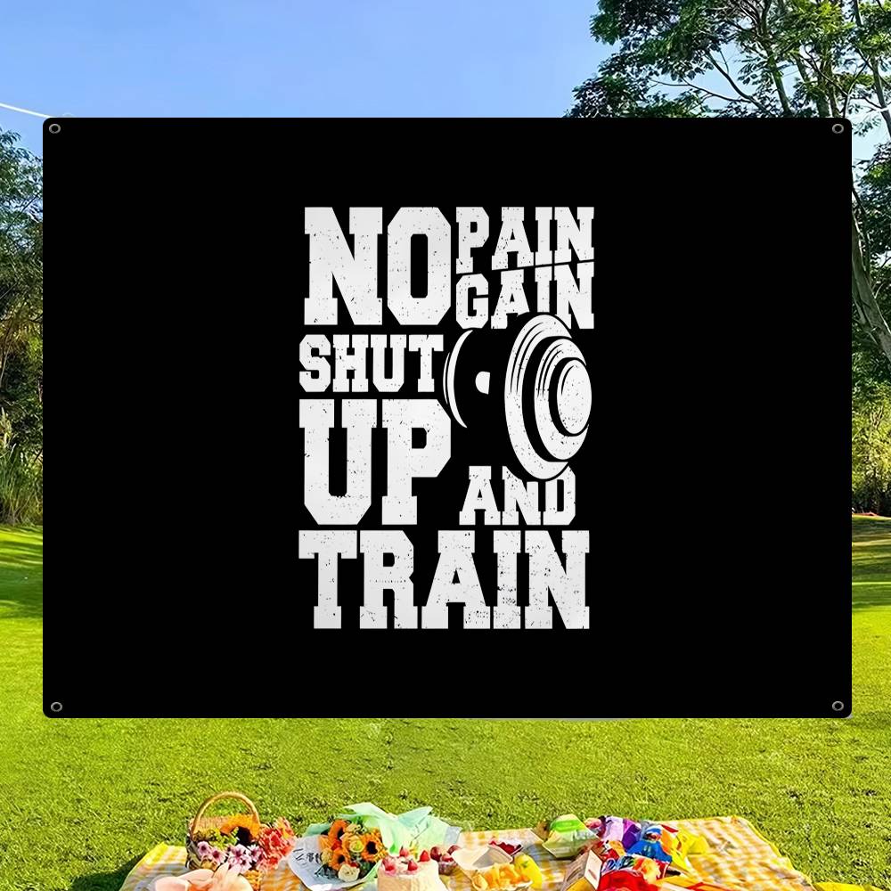 No Pain No Gain GYM Hochwertig – Commercial Printing Company Bewertung und Preis