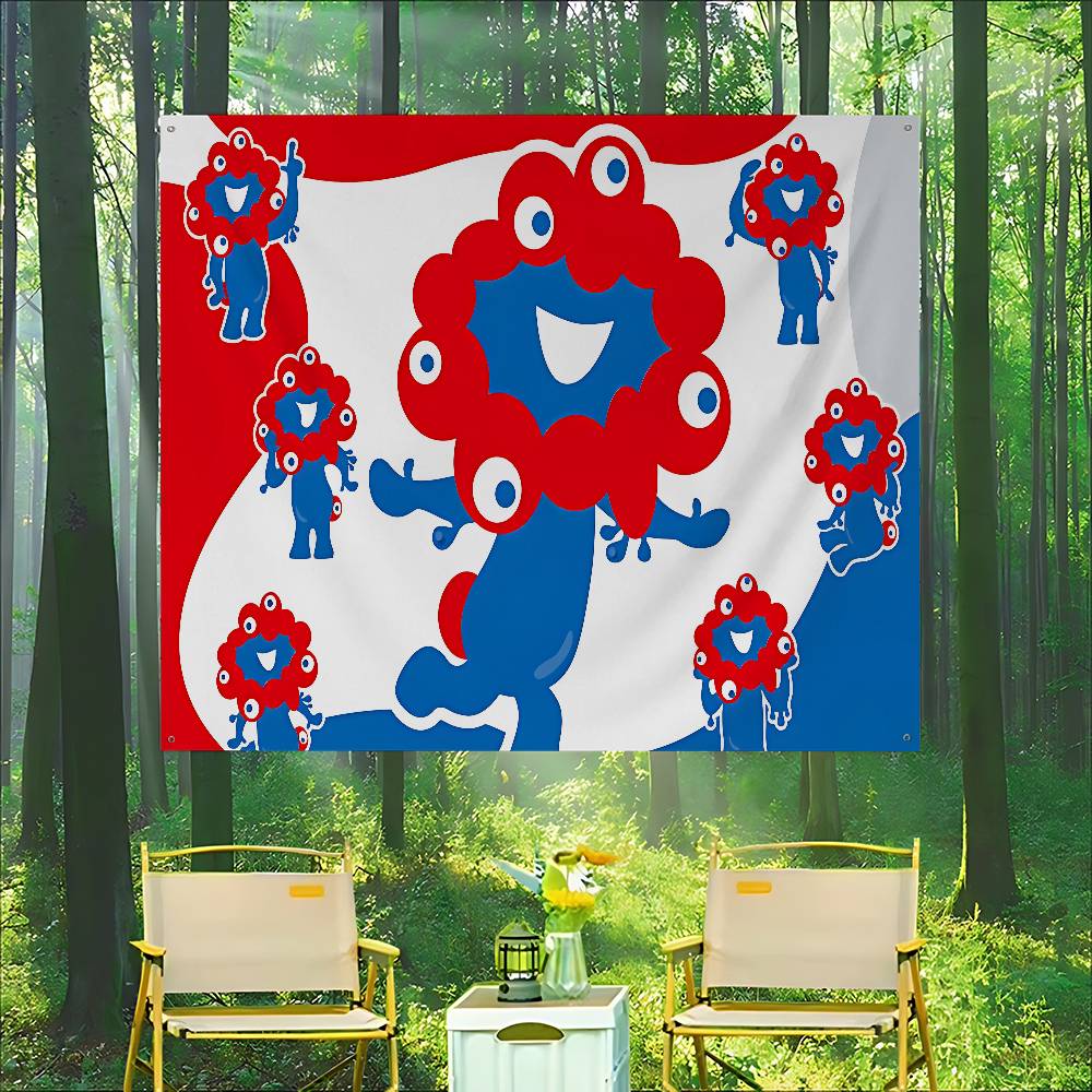 Myaku Myaku Blaues Maskottchen – Commercial Printing Company Bewertung und Preis