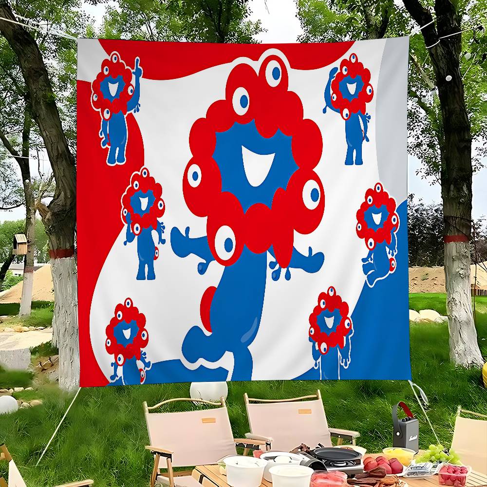 Myaku Myaku Blaues Maskottchen – Commercial Printing Company Bewertung und Preis